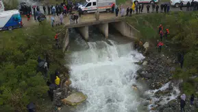 Muş’ta dere sularında kaybolan kadının izine ulaşıldı