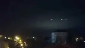Sakarya semalarında görülen gizemli ışıklar herkesi şaşırttı