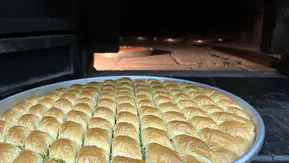 Gaziantep baklavasında bayram bereketi 24 saat aralıksız üretim