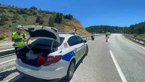 Karaman Mersin yolunda motosiklet kazası