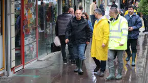 Kırıkkale sağanak yağışa teslim oldu ekipler seferber edildi