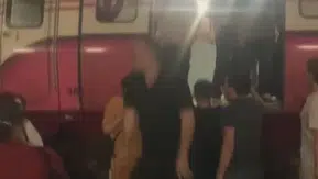 Bostancı metrosunda raydan çıkma paniği