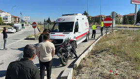 Kütahya’da motosiklet kazası ağır yaraladı