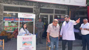 Tunceli'de vücut yaşınızı test ettirebileceğiniz ücretsiz ölçümler başladı