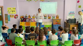 Hozatlı çocuklar sağlık elçisi oldu