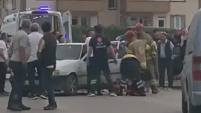 İnegöl’de trafik kazası Aralarında çocukların da olduğu 9 kişi yaralandı