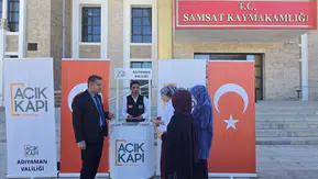 Samsatlılar devletin kapısını ayağında buldu