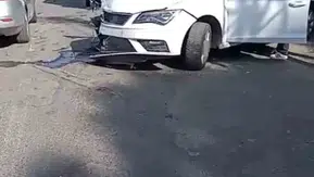 Bingöl Genç ilçesinde trafik kazası iki kişiyi hastanelik etti