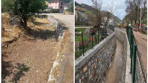 Gürsu Dışkaya’da taşkın riski bitti