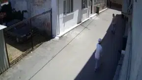 Bursa sokaklarında dehşet anları kamerada
