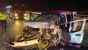 Malatya Yeşilyurt yolunda iki araç çarpıştı 5 kişi yaralandı