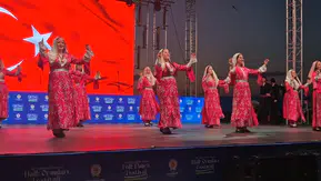 Samsun’da dünya dansları rüzgarı dindi