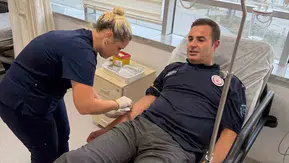 Susurluk'ta orman yangınına müdahale eden Belediye Başkanı Ahmet Akın yaralandı