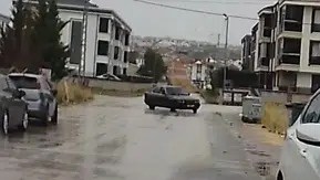 İnegöl trafiğini birbirine katan sürücüye ağır fatura