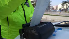 Kırıkkale trafiğinde dronlu takip 11 sürücüyü yakalattı