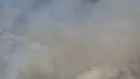 Pamukkale Hierapolis yakınlarında tehlikeli yangın