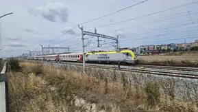 Çerkezköy yolunda trenin vagonu raydan çıktı