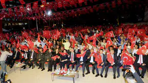 Adana 15 Temmuz için meydanlara indi