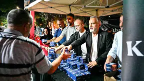 Ulu Cami'de kandil coşkusu Biba vatandaşlarla buluştu