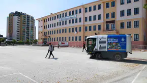 Selçuklu’da okullar yeni eğitim dönemine temizlenerek giriyor