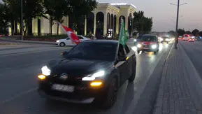 Filistin’e destek konvoyu Konya’ya ulaştı