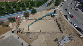Elazığ Şehir Hastanesi'nde ilk cami inşaatı başladı