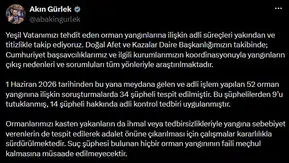 Orman yangınlarına karışan 9 kişi cezaevine gönderildi