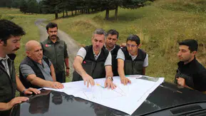 Sarıkamış ormanlarında yeni dönem için sahaya inildi