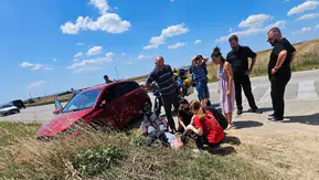 Keşan'da motosiklet kazası Bir yaralı