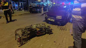 Isparta'da hatalı sollama kazası 16 yaşındaki motosiklet sürücüsü ağır yaralı