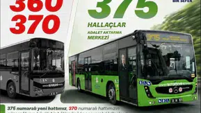 Denizli’de otobüs hatları değişiyor 375 numaralı hat yola çıkıyor