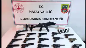 Reyhanlı sınırında silah sevkiyatına jandarma baskını