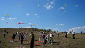 2 bin yıllık tarihin üzerinde uçurtma şenliği