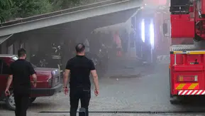 Erzurum Adliyesi’nde gece saatlerinde yangın paniği