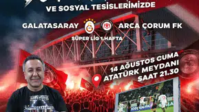 Çorum FK taraftarı Süper Lig maçlarını meydanda dev ekrandan izleyecek