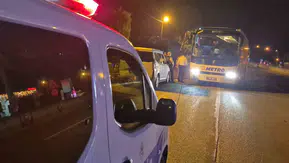 Otobüs şoförlerinin kavgası Bartın polisini harekete geçirdi