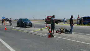Kilis kara yolunda motosiklet kazası 60 yaşındaki sürücü hayatını kaybetti