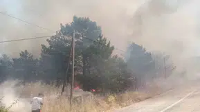 Kaman'da üç büyük yangın bin dönümden fazla araziyi küle çevirdi