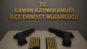 Kırşehir polisinden geniş çaplı silah ve uyuşturucu operasyonu