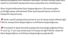Manisa'daki saldırı sonrası dijital dünyada alarm: 18 hesap mercek altında