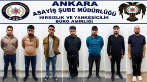 Başkentte 10 milyonluk vurgun: Araçları ayakkabı boyasıyla gizlemişler