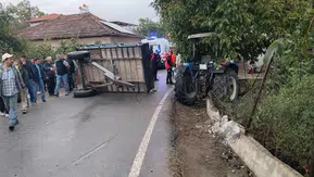 İvrindi'de tarım işçilerini taşıyan römork dehşeti: 23 yaralı