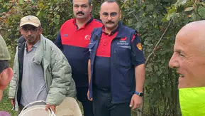 Kumru'da korkulu bekleyiş mutlu sonla bitti: Kayıp şahıs fındık bahçesinde bulundu
