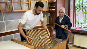 Ankara'da bin yıllık gelenek yeniden hayat buluyor: Tarımsal atıklar sanat eserine dönüşüyor