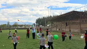 Denizli'nin minik yüreklerinden Gazze'ye gökyüzü dolusu umut mesajı