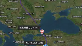 Rusya semalarında alarm: Türk uçakları rotadan döndü