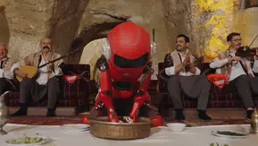 Şanlıurfa'da teknoloji rüzgarı: Robotlar sıra gecesinde sahne aldı