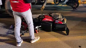 Polatlı'da okul önünde dehşet anları: Motosikletli genç ağır yaralandı
