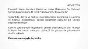 Ekonomi yönetiminden kritik zirve: Finansal istikrar için yeni yol haritası