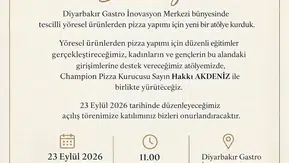 Diyarbakır'ın kadim lezzetleri dünya mutfağıyla buluşuyor: Pizza artık yöresel dokunuşlarla yeniden yorumlanıyor